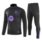 Barcelona Joggingpak met rit Set(top+broek) 2025/26 Black