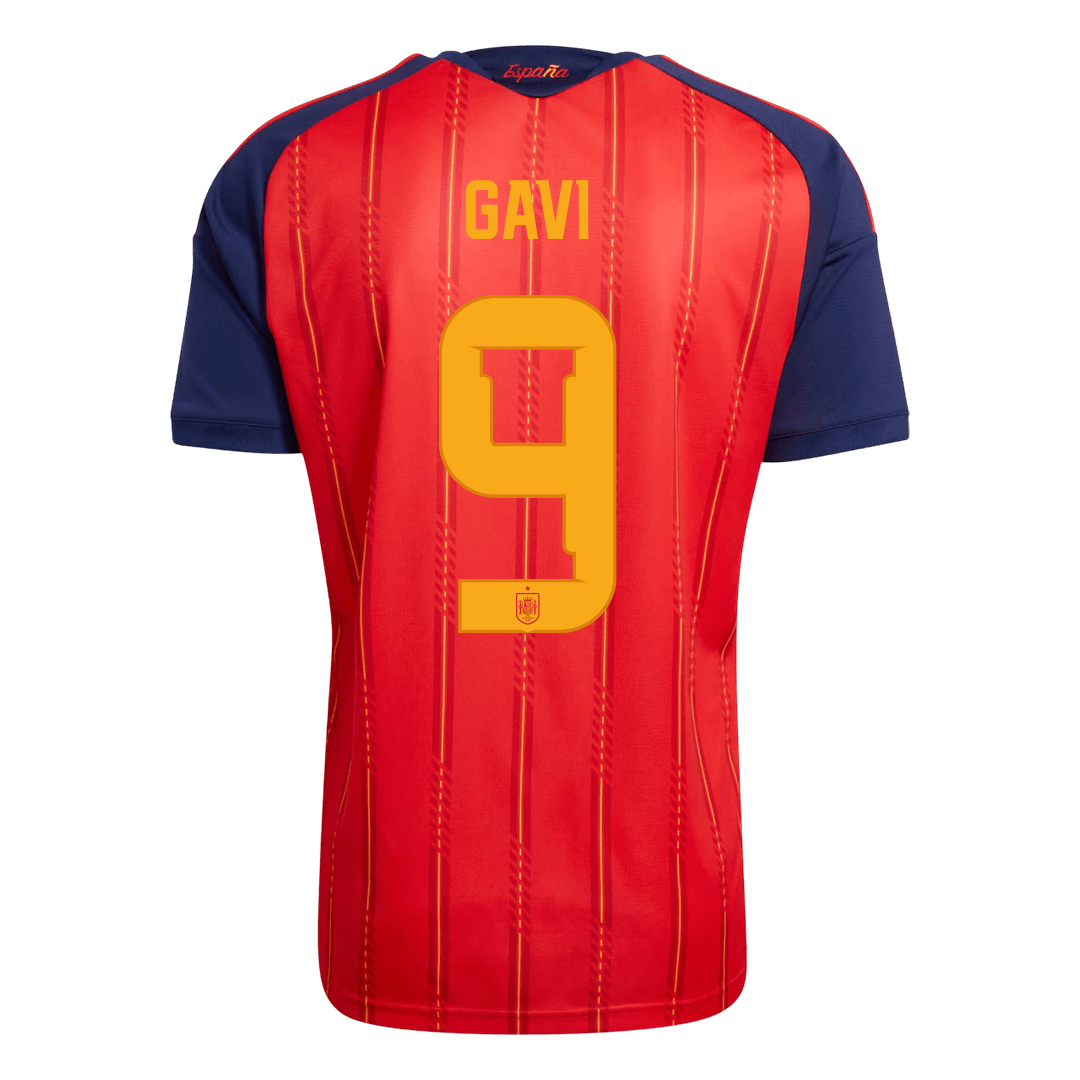 GAVI #9 Heren Spain Thuis Voetbalshirt 2026 [PREMIUM]