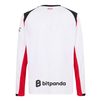 Heren AC Milan Uit Lange Mouwen Voetbalshirt 2025/26
