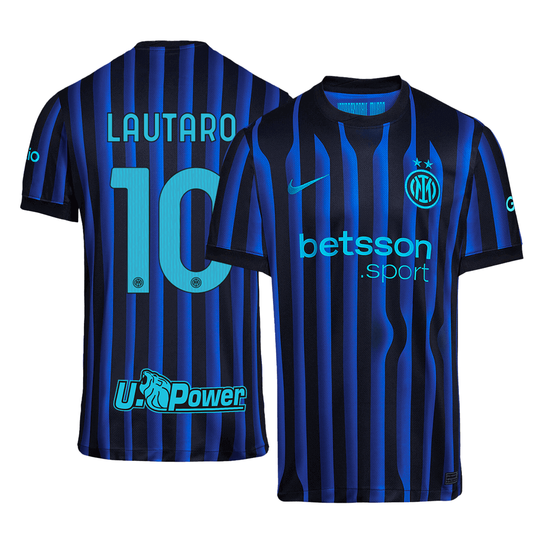 LAUTARO #10 Heren Inter Milan Thuis Voetbalshirt 2025/26