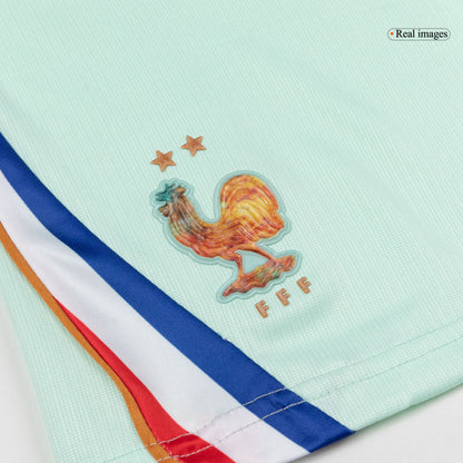 Jeugd France Uit Tenue WK Voetbal 2026 - detail