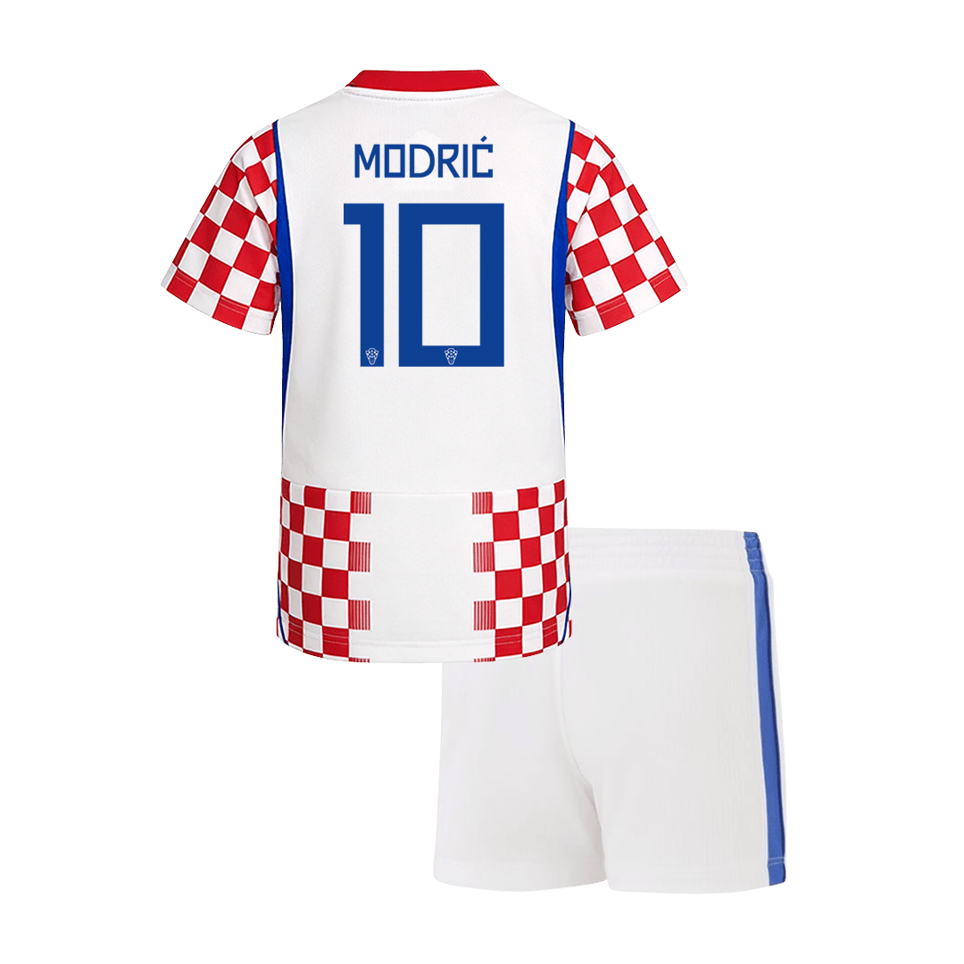 MODRIĆ #10 Jeugd Croatia Thuis Tenue WK Voetbal 2026