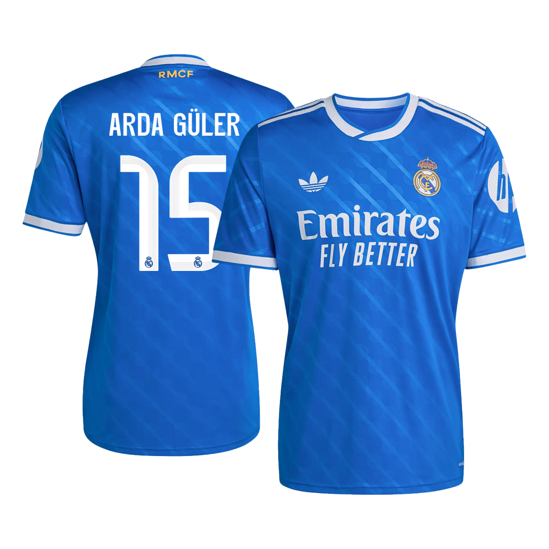 ARDA GÜLER #15 Heren Real Madrid Derde Voetbalshirt 2025/26