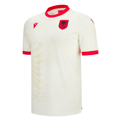 Heren Albania Uit Voetbalshirt WK Voetbal 2026 - voorkant