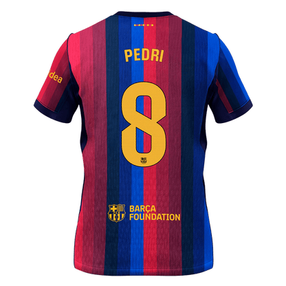 PEDRI #8 Heren Barcelona thuisshirt 2026/27