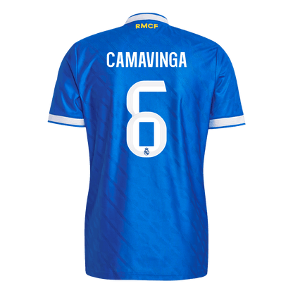 CAMAVINGA #6 Real Madrid Derde Spelersversie Voetbalshirt 2025/26 - Slim Fit