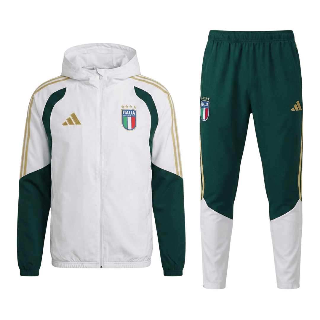 Italy Trainingsjack Set(top+broek) 2026 White