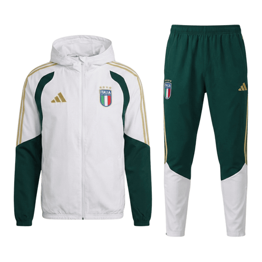 Italy Trainingsjack Set(top+broek) 2026 White