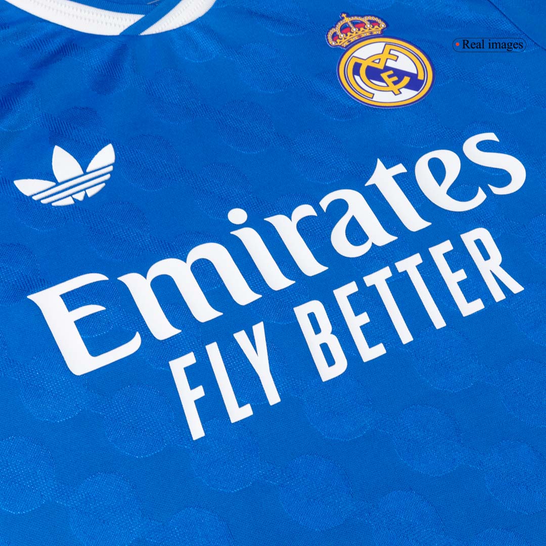 Maillot de football VINI JR. #7 Real Madrid Troisième version 2025/26 - Coupe slim