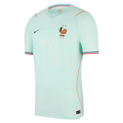 Heren France Uit Voetbalshirt WK Voetbal 2026 - achterkant