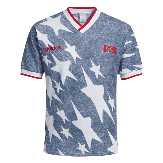 Retro USA Uit Voetbalshirt 1994 - voorkant