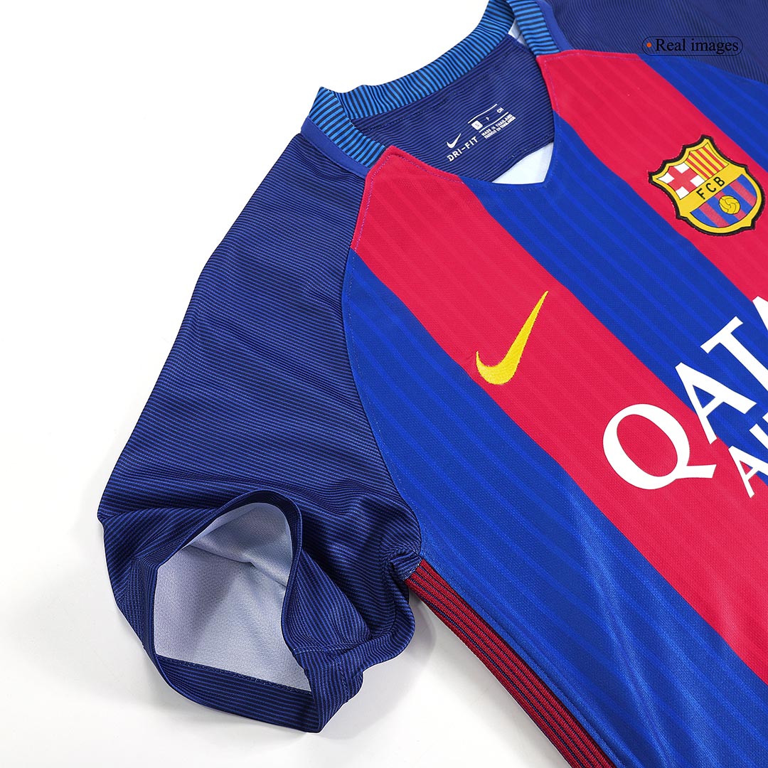 MESSI #10 Retro Barcelona Thuis Voetbalshirt 2016/17