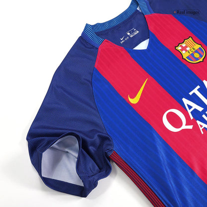 MESSI #10 Retro Barcelona Thuis Voetbalshirt 2016/17