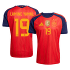 LAMINE YAMAL #19 Heren Spanje thuisshirt WK Voetbal 2026【Kampioenseditie】