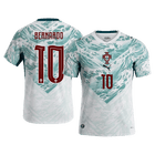 BERNARDO #10 Heren Portugal Uit Voetbalshirt WK Voetbal 2026