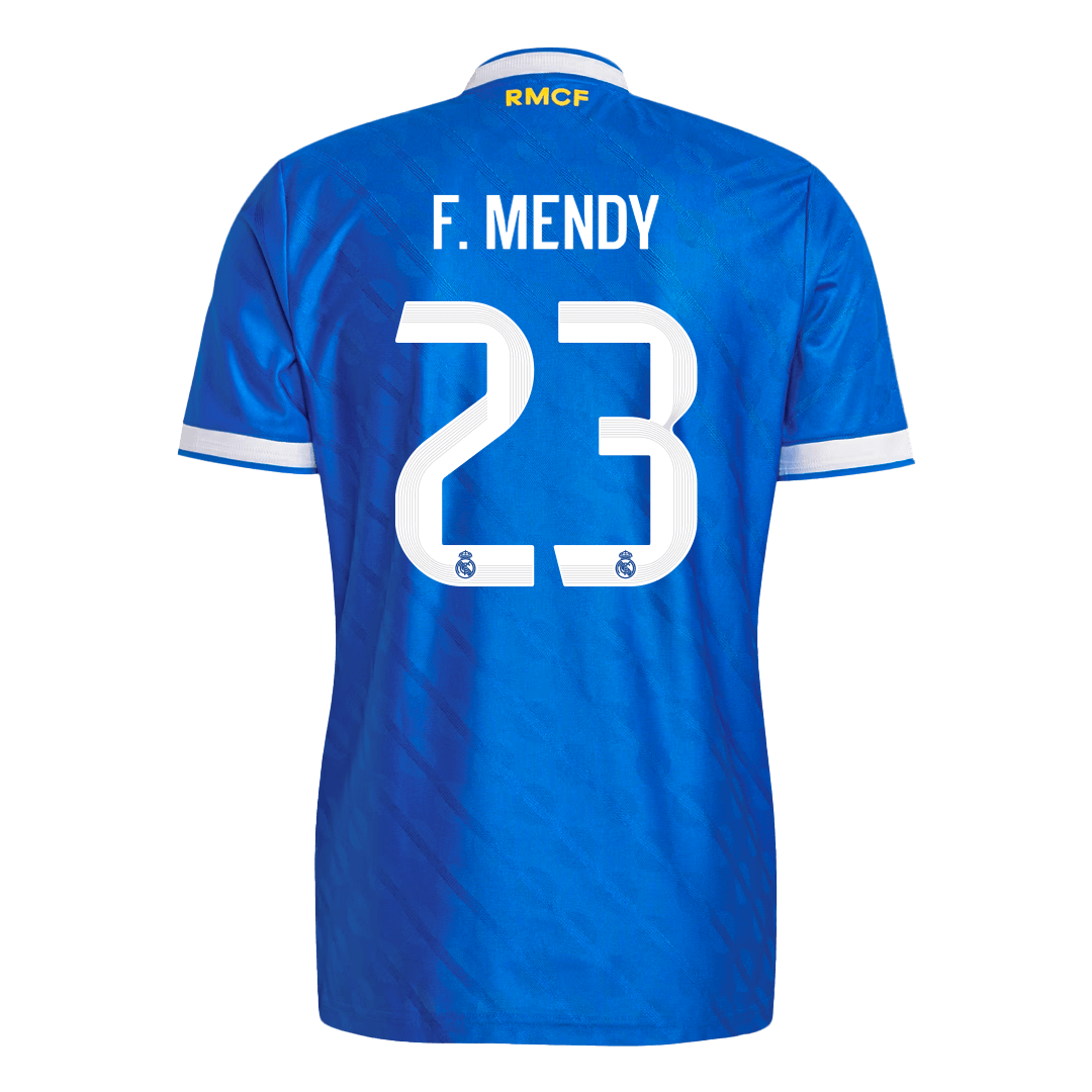 F. MENDY #23 Real Madrid Derde Spelersversie Voetbalshirt 2025/26 - Slim Fit