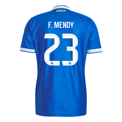 F. MENDY #23 Real Madrid Derde Spelersversie Voetbalshirt 2025/26 - Slim Fit