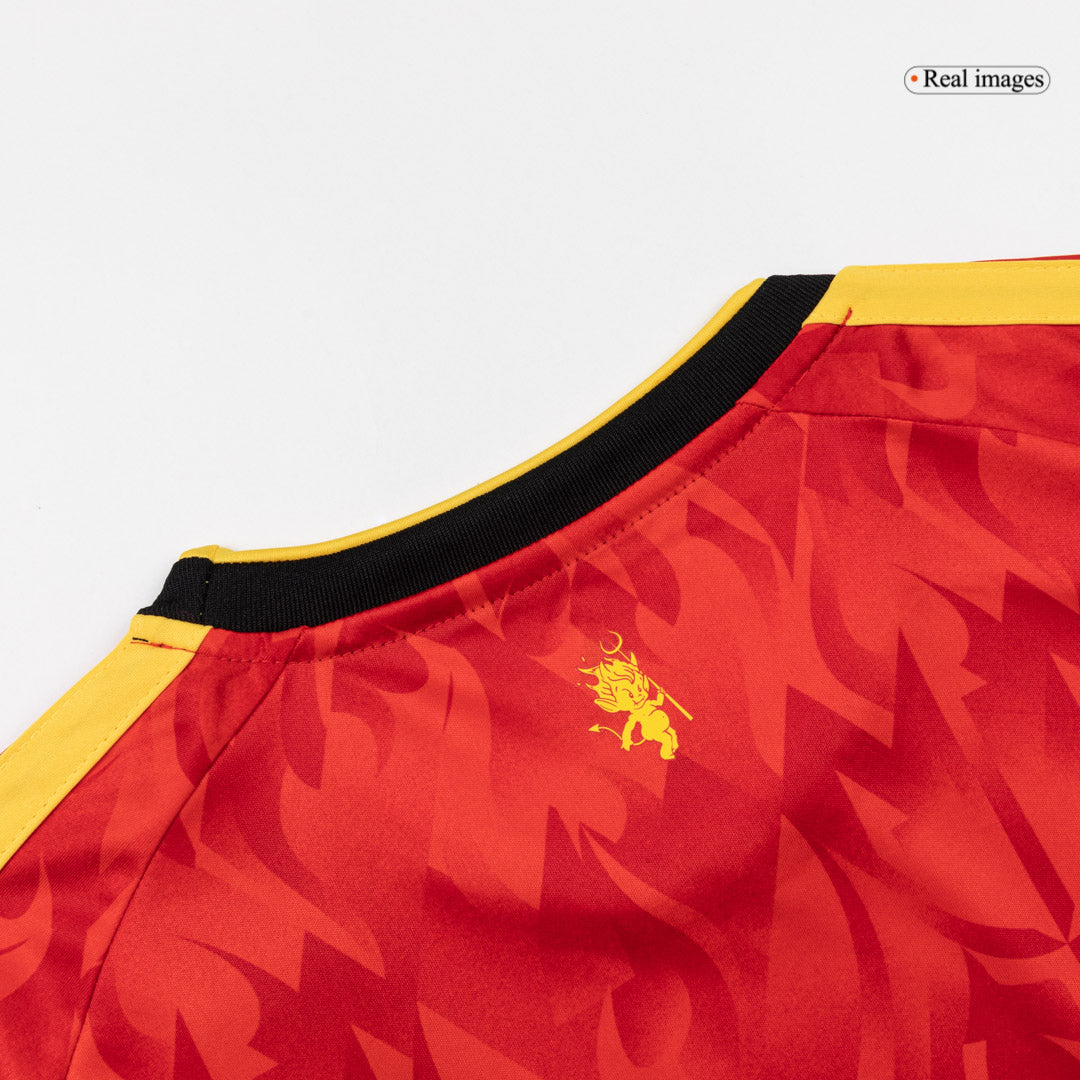 DE BRUYNE #7 Heren Belgium Thuis Voetbalshirt 2026