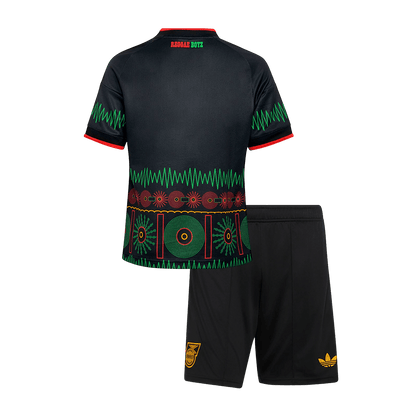 Jeugd Jamaica Uit Tenue WK Voetbal 2026 - achterkant