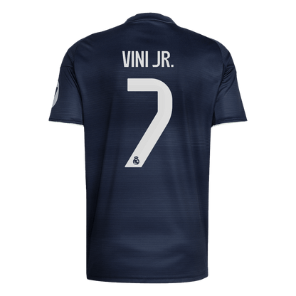 VINI JR. #7 Heren Real Madrid Uit Voetbalshirt 2025/26