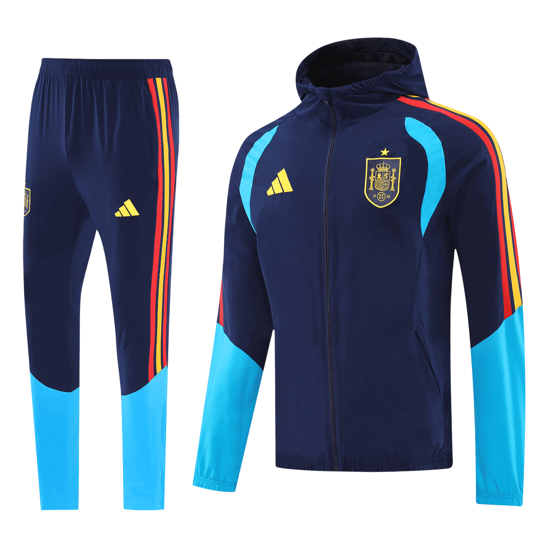 Spain Trainingsjack Set(top+broek) 2026 Blue&Black