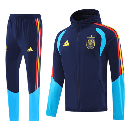 Spain Trainingsjack Set(top+broek) 2026 Blue&Black