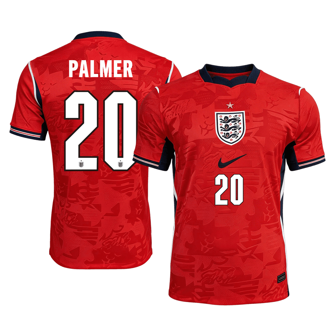 PALMER #20 Heren England Uit Voetbalshirt WK Voetbal 2026 - voorkant
