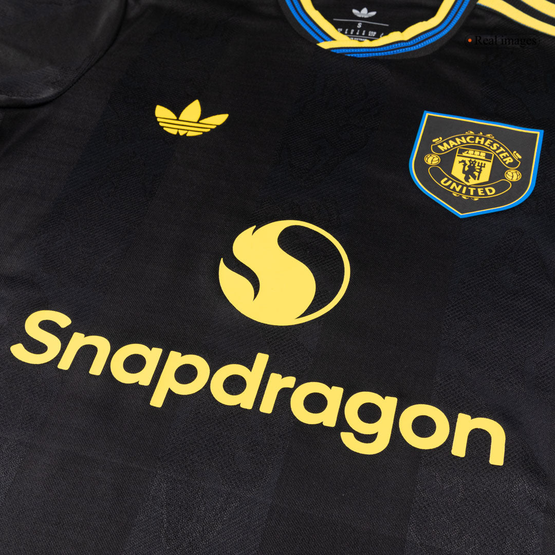 MOUNT #7 Heren Manchester United Derde Voetbalshirt 2025/26