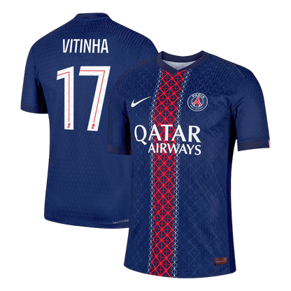 VITINHA #17 PSG Thuis Spelersversie Voetbalshirt 2025/26 - Slim Fit