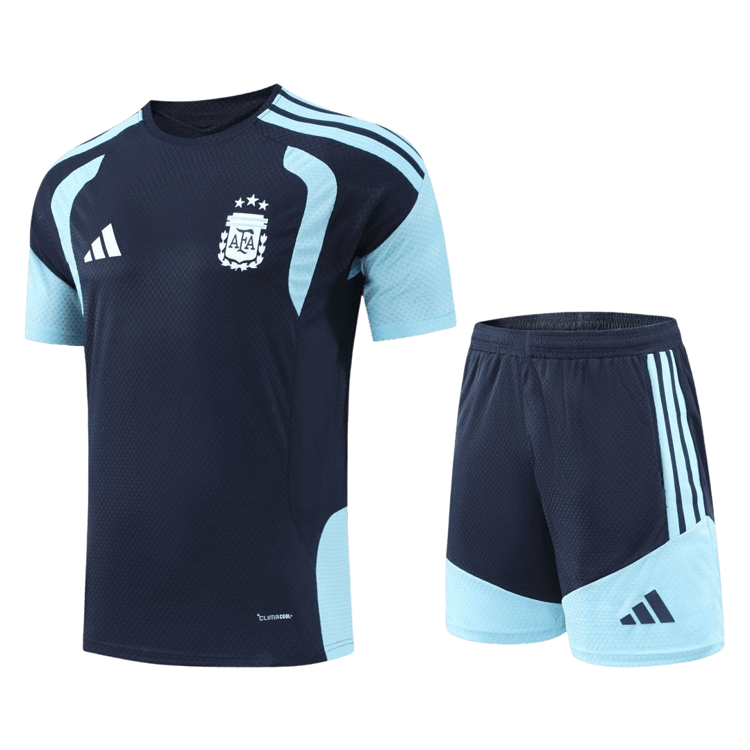 Argentina Pre-Match Spelersversie Set WK Voetbal 2026 - Slim Fit