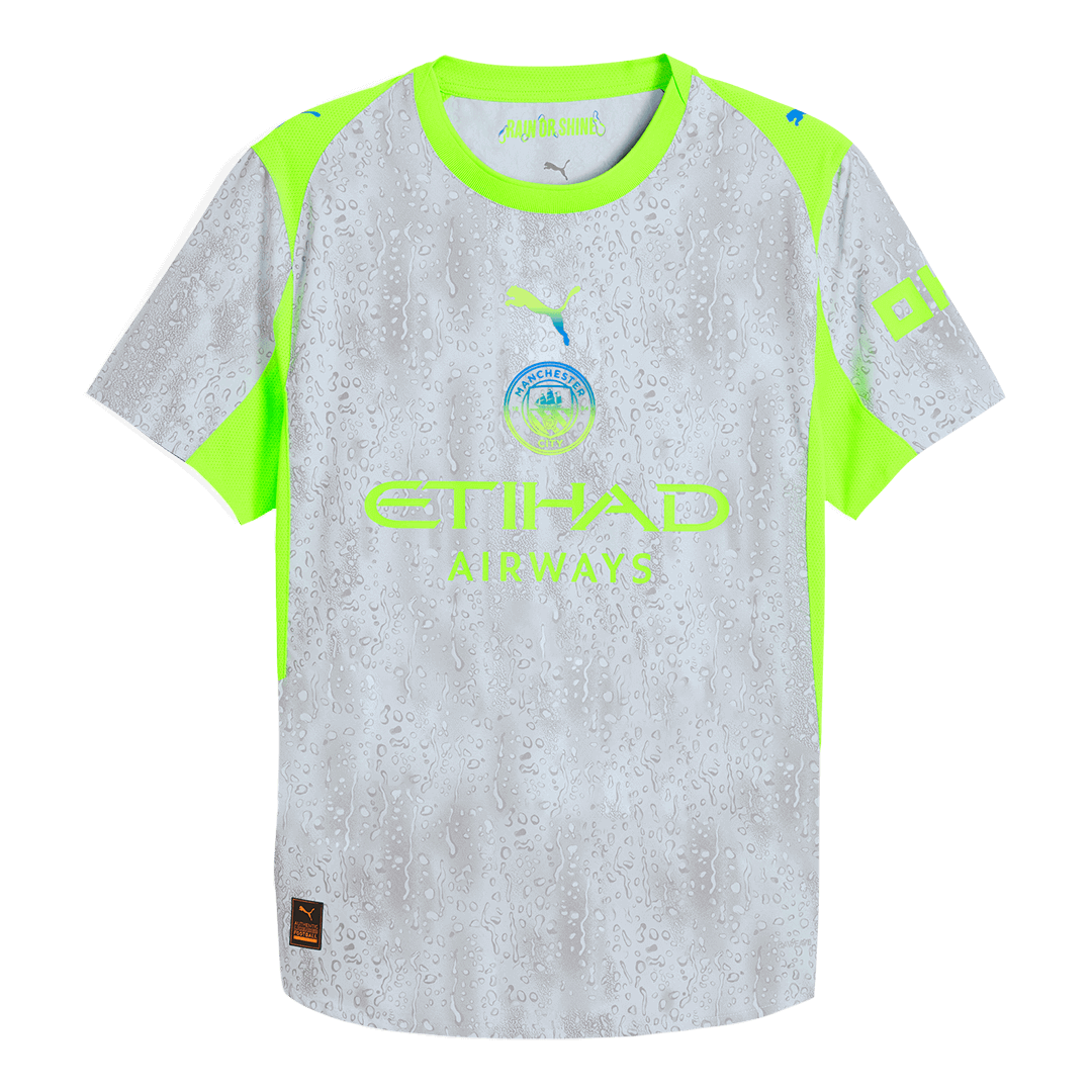 Manchester City Derde Spelersversie Voetbalshirt 2025/26 - Slim Fit