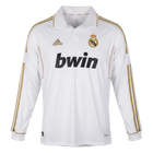Retro Real Madrid Thuis Lange Mouwen Voetbalshirt 2011/12