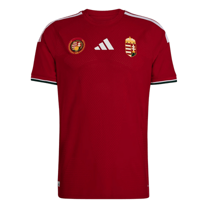 Hungría Thuis Spelersversie Voetbalshirt WK Voetbal 2026 - Slim Fit - voorkant