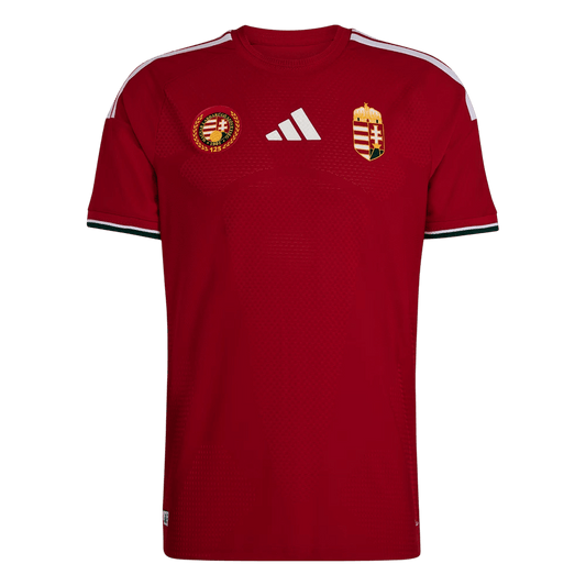 Hungría Thuis Spelersversie Voetbalshirt WK Voetbal 2026 - Slim Fit - voorkant