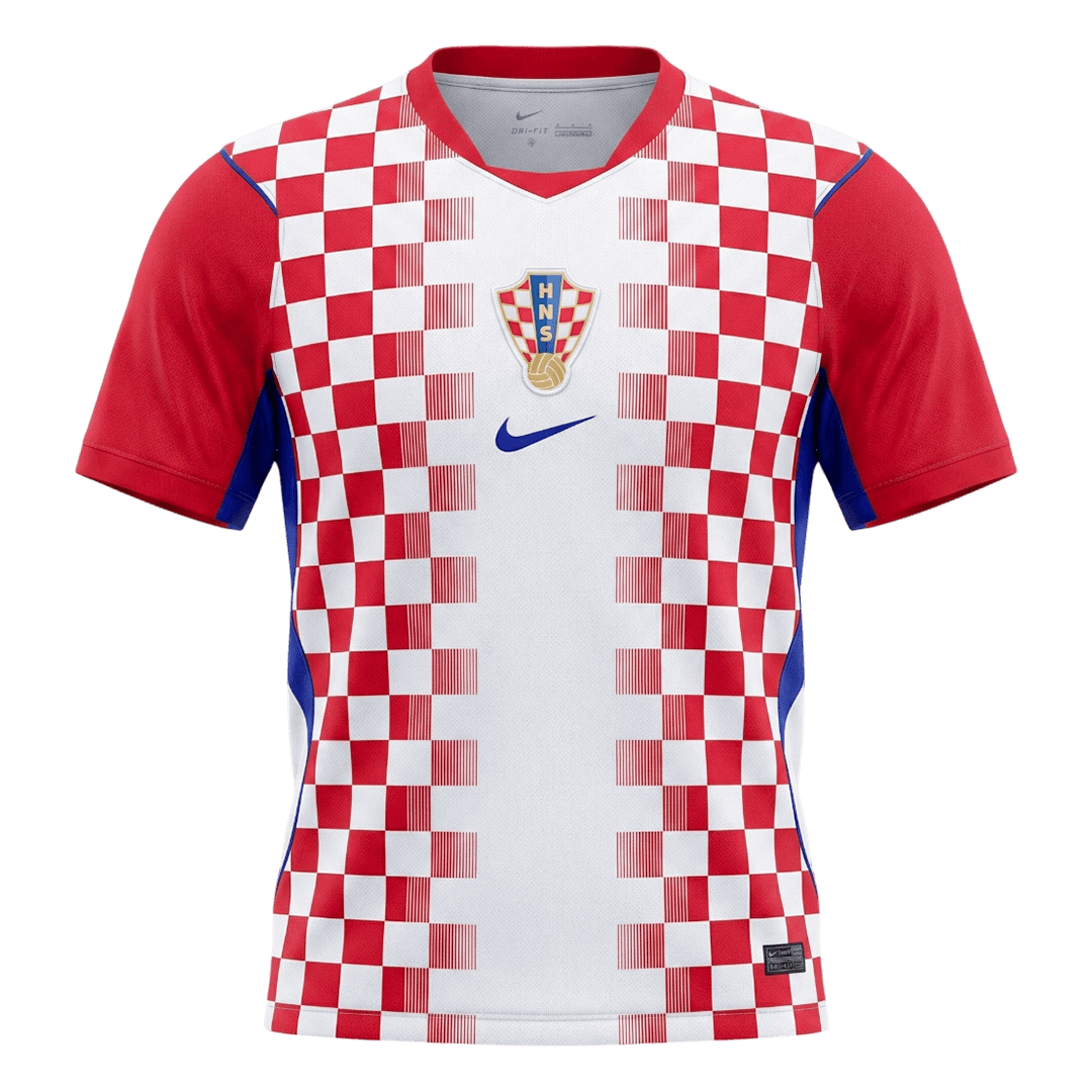 Heren Croatia Thuis Voetbalshirt WK Voetbal 2026 - voorkant