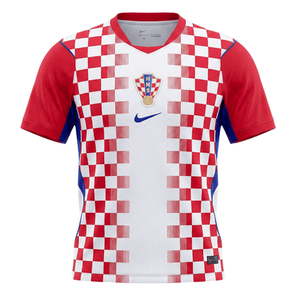 Heren Croatia Thuis Voetbalshirt WK Voetbal 2026 - voorkant