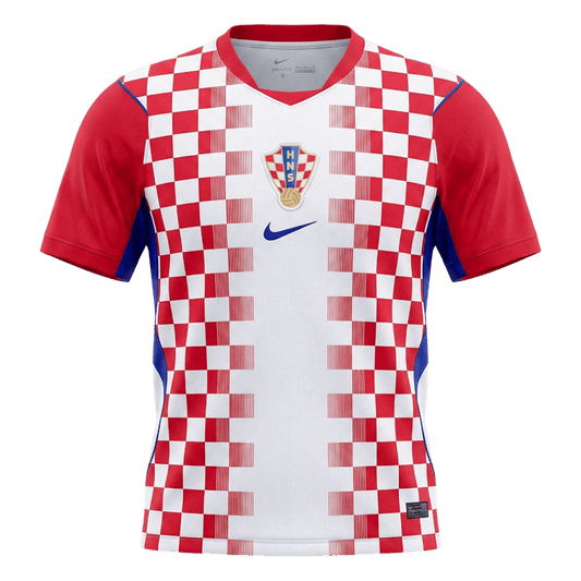 Heren Croatia Thuis Voetbalshirt WK Voetbal 2026 - voorkant