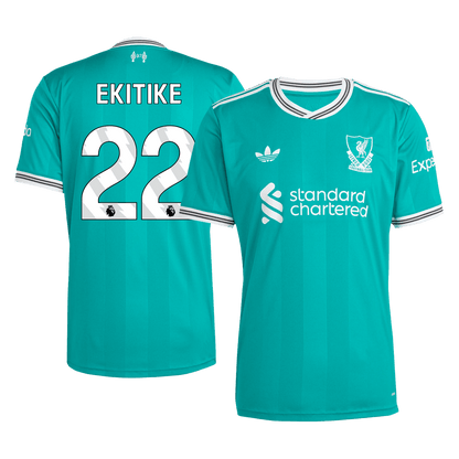 EKITIKE #22 Heren Liverpool Derde Voetbalshirt 2025/26