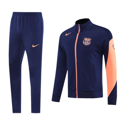 Barcelona Trainingsjack Set(Jas+Broek) 2025/26 Navy&Orange