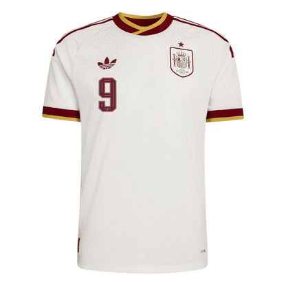GAVI #9 Spain Uit Spelersversie Voetbalshirt WK Voetbal 2026 - Slim Fit