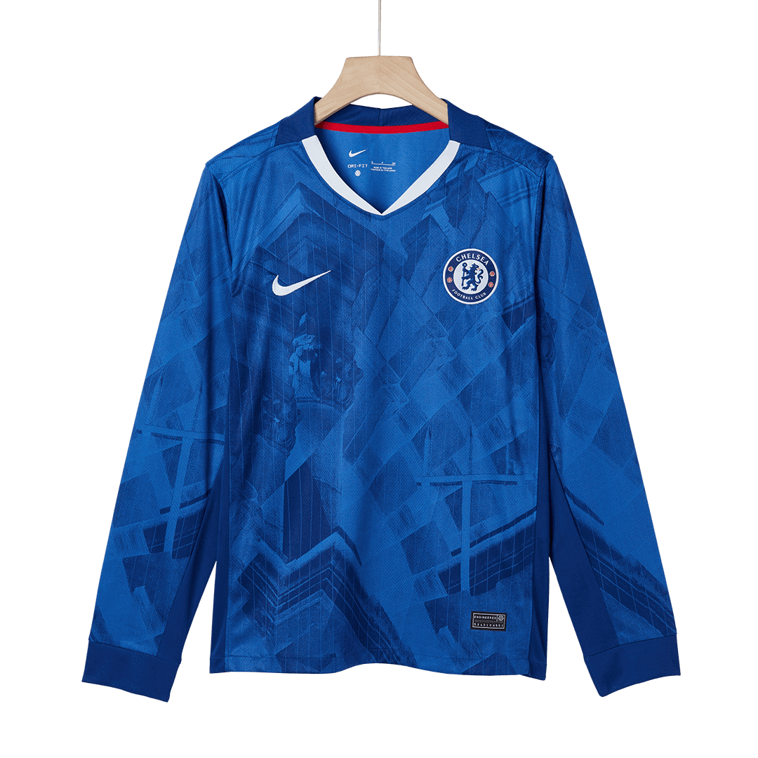Heren Chelsea Thuis Lange Mouwen Voetbalshirt 2025/26