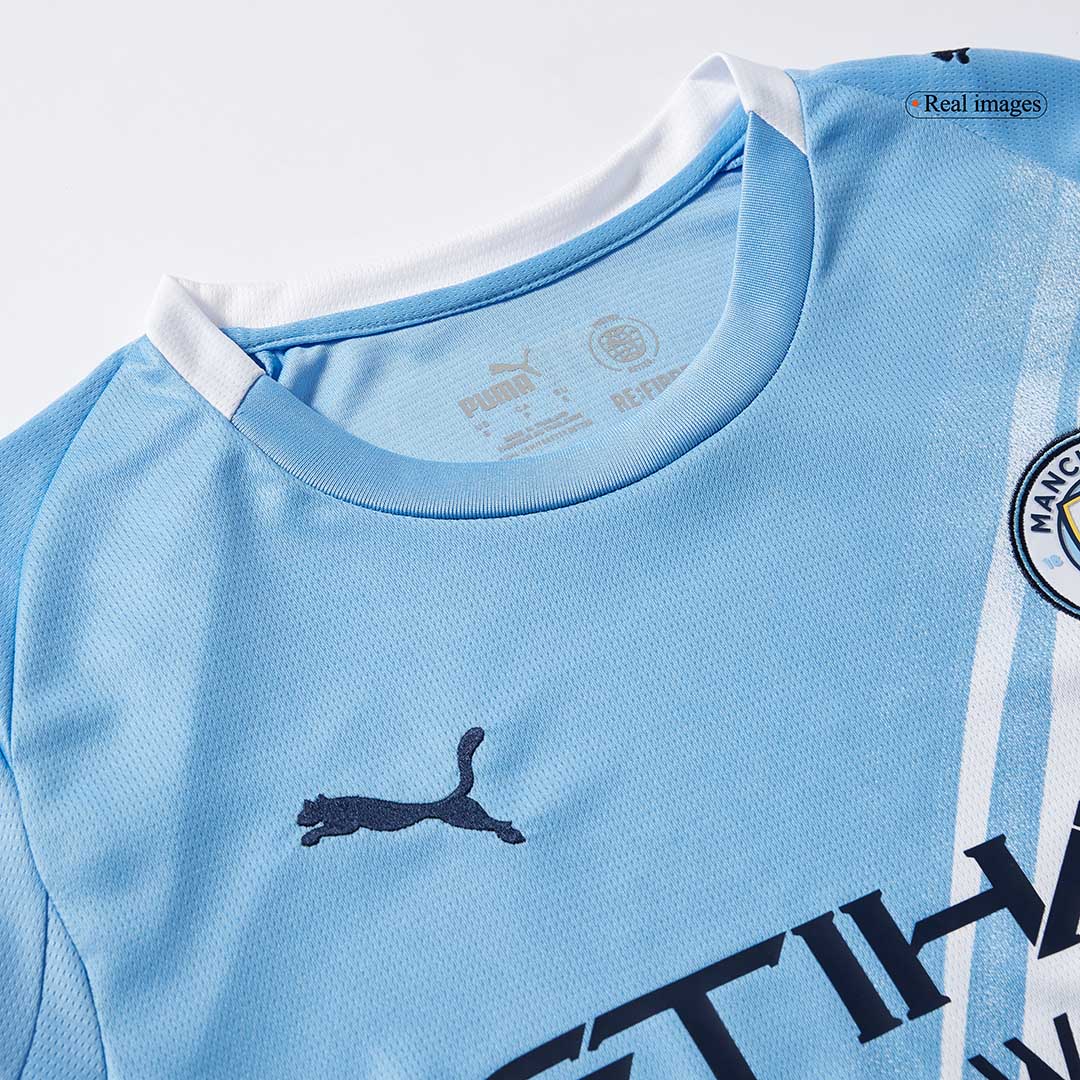Heren Manchester City Thuis Lange Mouwen Voetbalshirt 2025/26
