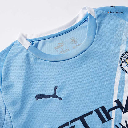 Heren Manchester City Thuis Lange Mouwen Voetbalshirt 2025/26