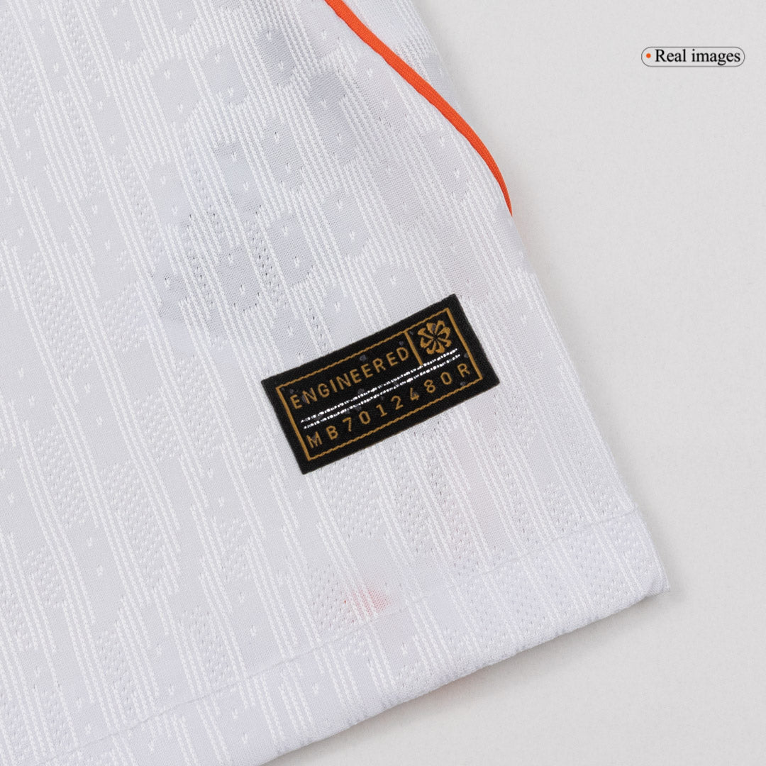 VIRGIL #4 Netherlands Uit Spelersversie Voetbalshirt WK Voetbal 2026 - Slim Fit