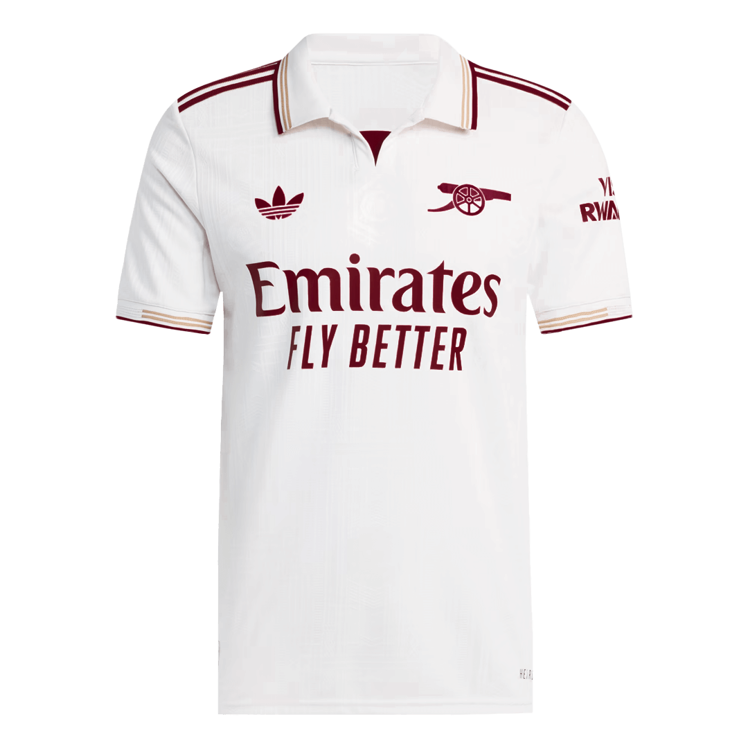 Arsenal Derde Spelersversie Voetbalshirt 2025/26 - Slim Fit - voorkant