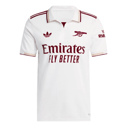 Arsenal Derde Spelersversie Voetbalshirt 2025/26 - Slim Fit - voorkant