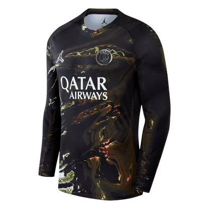 Heren PSG Lange Mouwen Voetbalshirt 2025/26 - voorkant