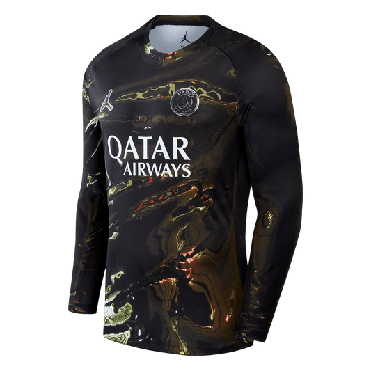 Heren PSG Lange Mouwen Voetbalshirt 2025/26 - voorkant