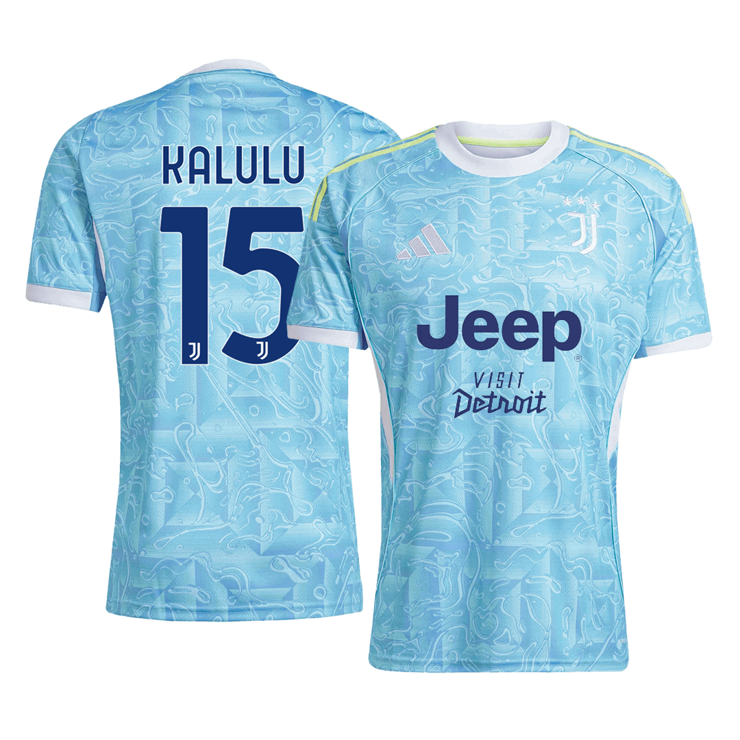 KALULU #15 Heren Juventus Uit Voetbalshirt 2025/26