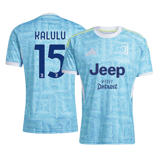 KALULU #15 Heren Juventus Uit Voetbalshirt 2025/26